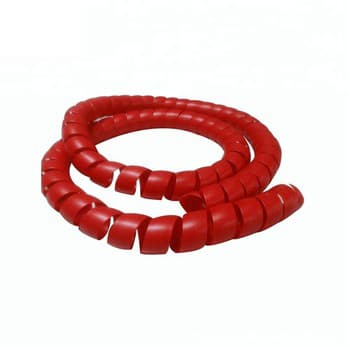 PP Spiral Wrap Wire Organizer Cable Sleeve Hydraulic Hose Cover Car Wash High Pressure Water Pipe Protective Casing