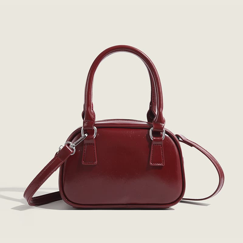 2026 New Trendy Retro Contrast Color Handbag for Women, Stylish Crossbody Small Square Bag, Single Shoulder Boston Bag
