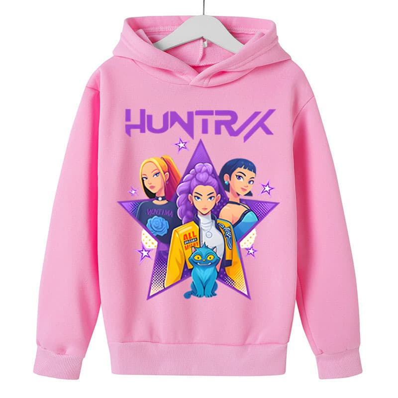 Amazon Demon Hunters KPop Merch Hoodie Loose Fit Youth Trendy