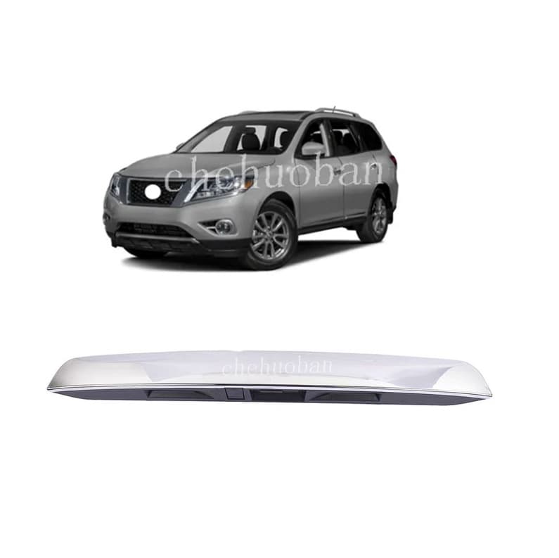 Suitable for Pathfinder 13, 14, 15, 16, 17, 18, 19, 20 Rear Trunk Lid Trim Strips, Tailgate Bright Strips