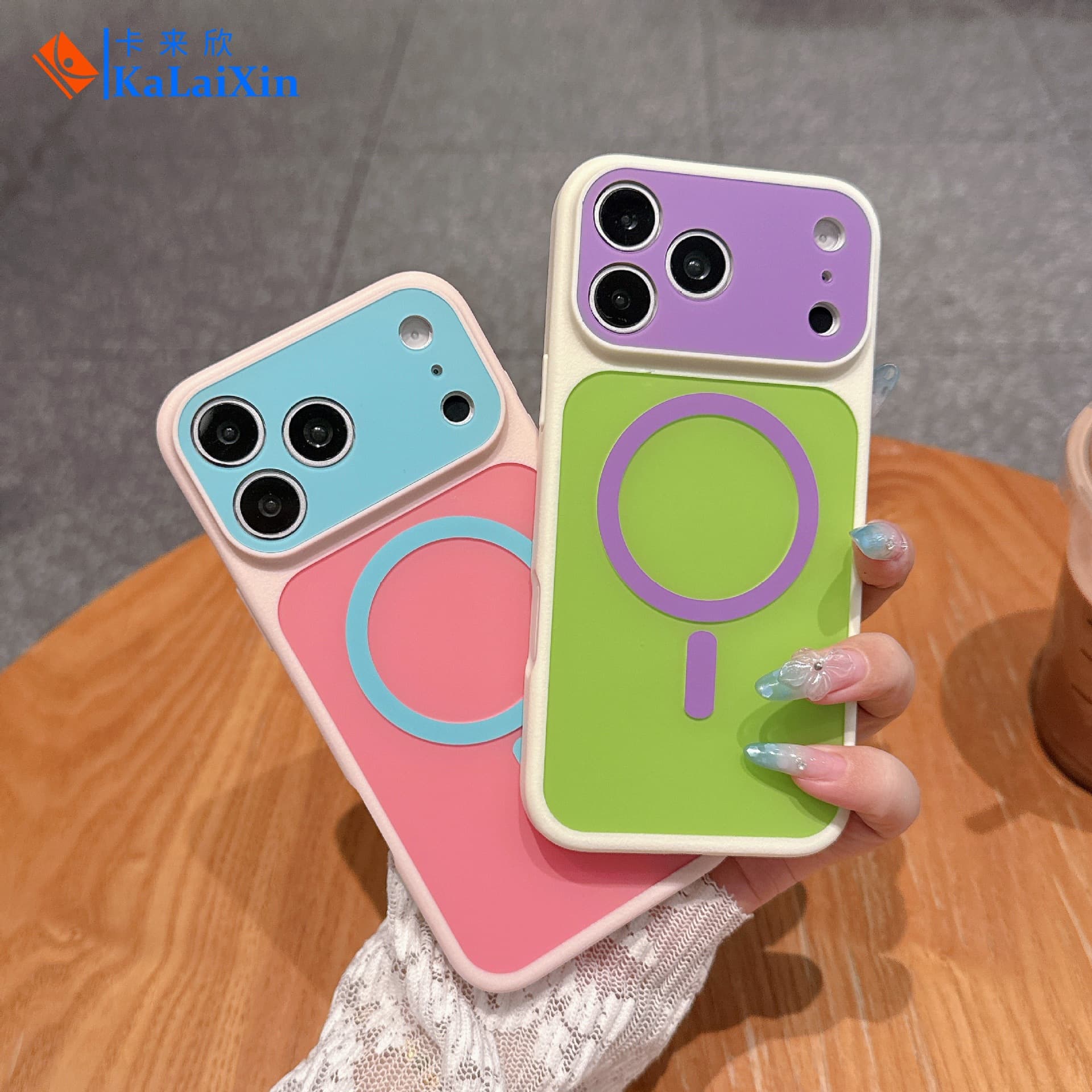 New Export Style for iPhone 18 Wireless Charging Protective Case 16 Dopamine Instant Magnetic Phone Case