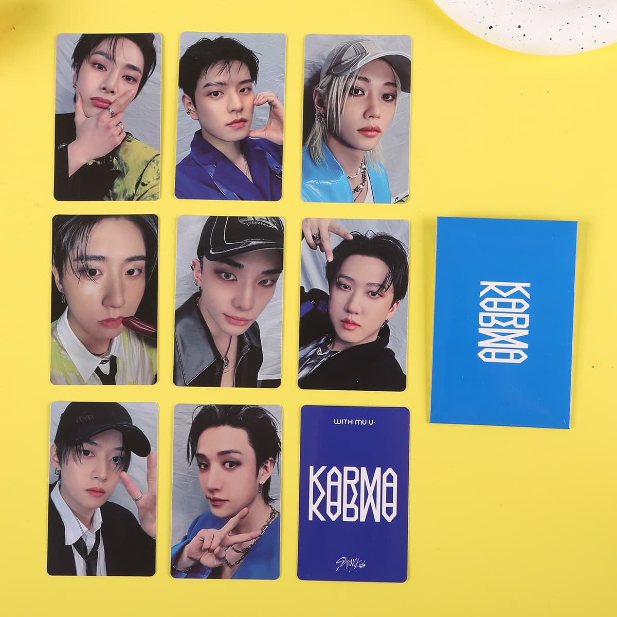 STRAY KIDS Photocard Hwang Hyunjin HAN Bang Chan New Album KARMA Photocard
