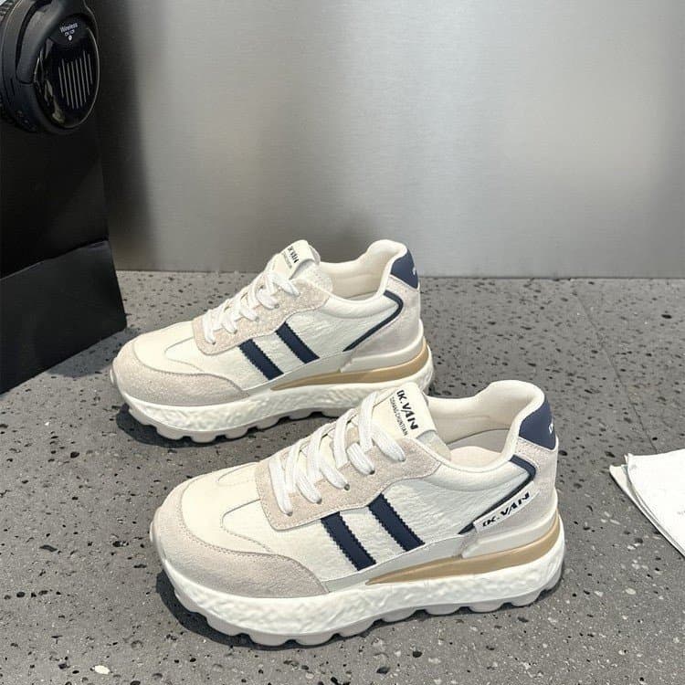 Trendy Thick Sole German Training Shoes Women 2025 New Autumn Bestseller Versatile Dad Running Shoes Anti-Slip Sports Shoes Skate Shoes