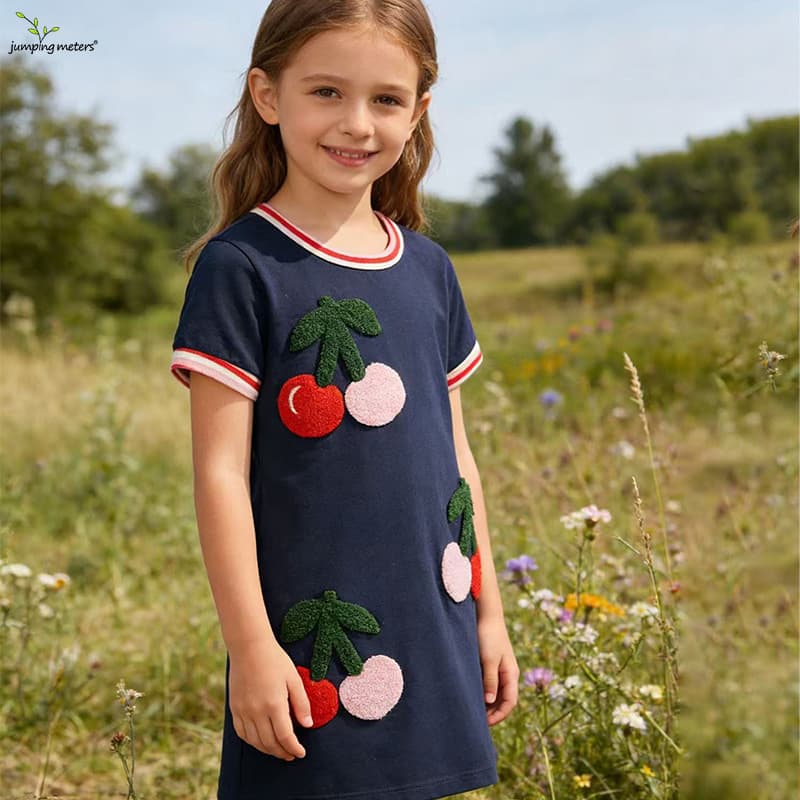 Jumping Meters Spring/Summer 2026 New Girls' Dress, Girls' Dress from Source Factory