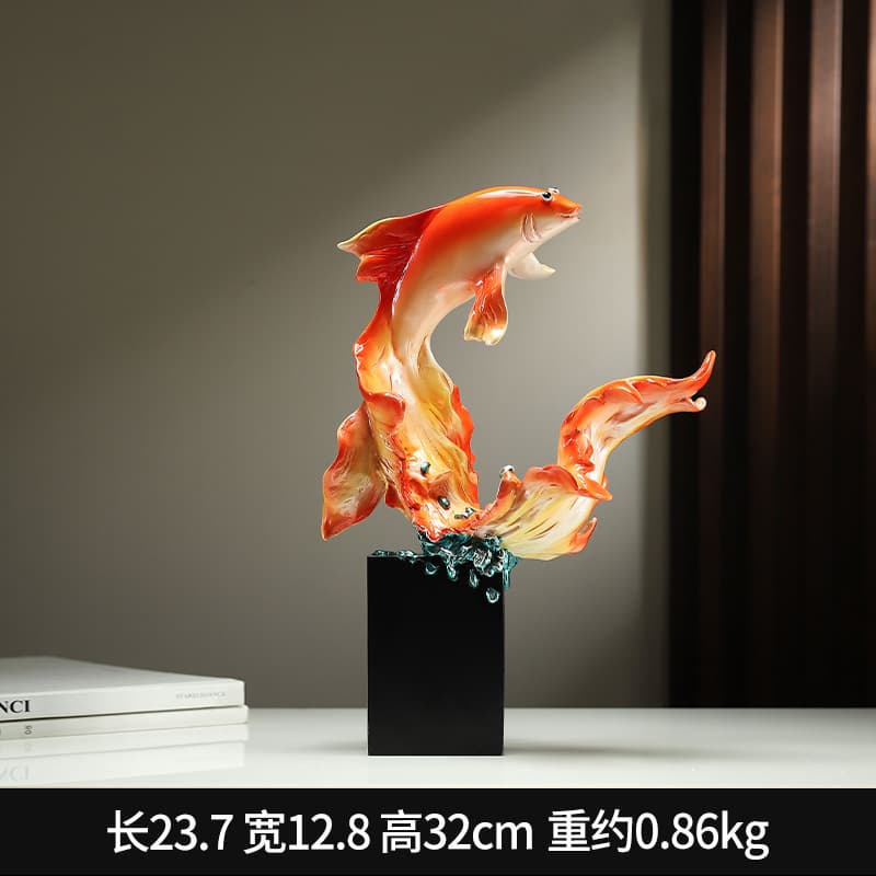 New Chinese Style Boss Office Desk Decor Luxury Elegant Bookcase Decorative Cabinet Artwork