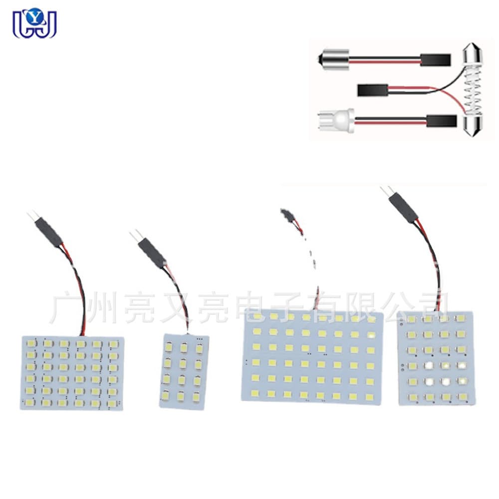 Car LED Reading Light 2835 48SMD Interior Light Dome Light Ceiling Light Cabin Light