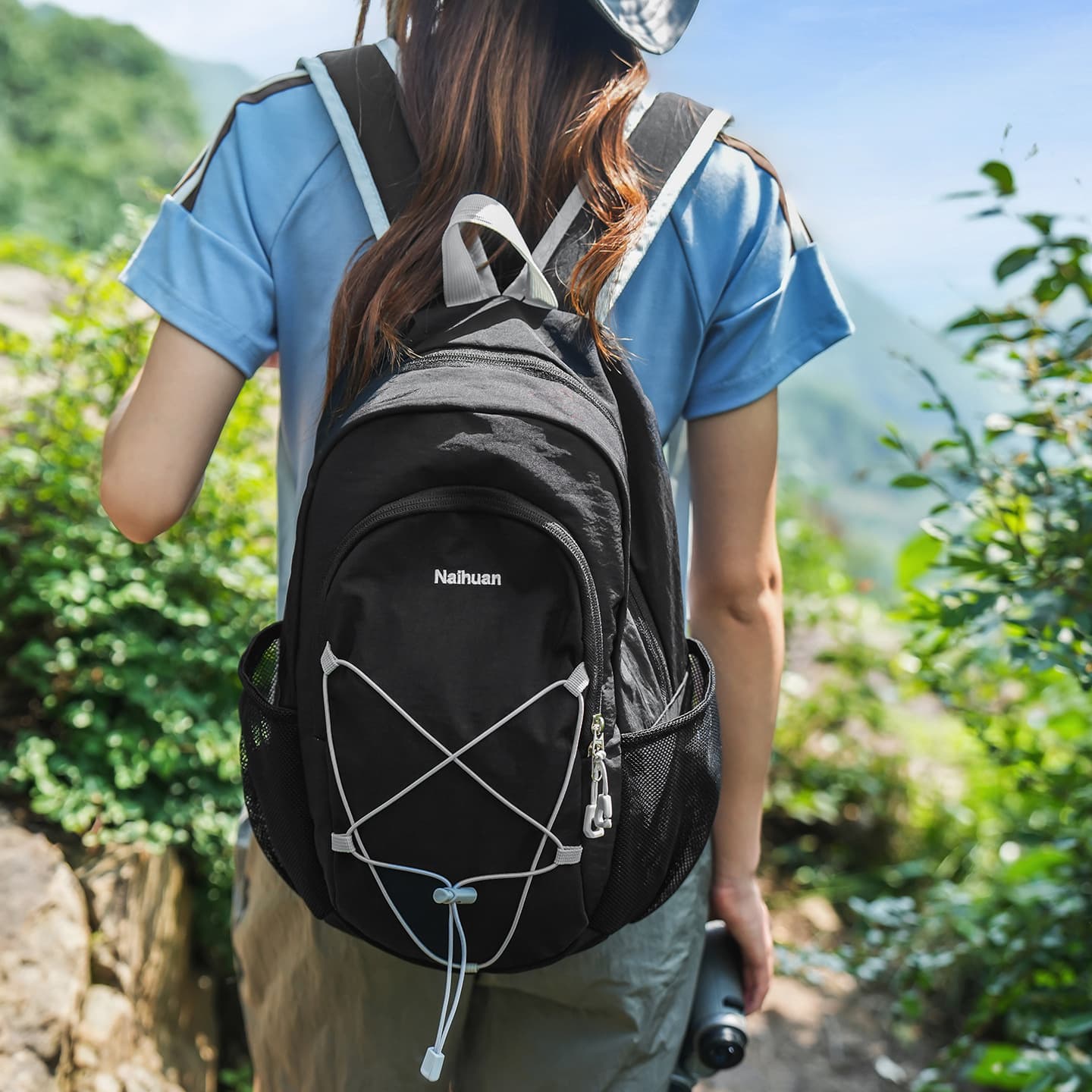 Cross-border water-repellent convenient mountaineering bag multi-functional leisure backpack hiking outdoor sports backpack for women