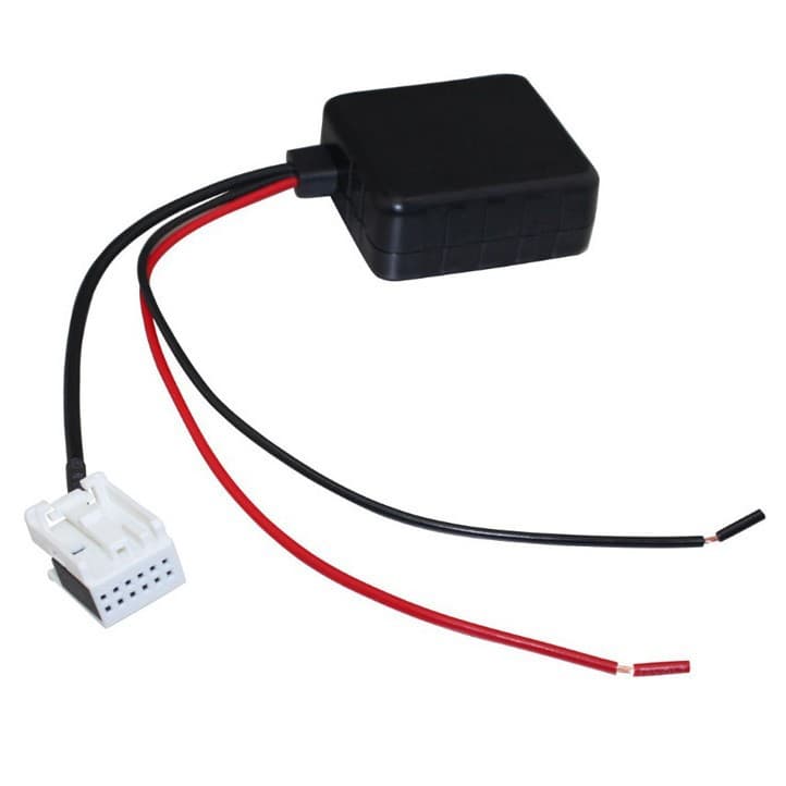 Bluetooth Audio Input with Filter for BMW E60, 12V Power, Phone Music