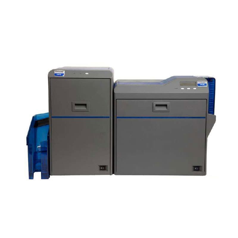 SR200 card printer, SR300 retransfer card printer for training certificates, work permits, and PVC cards