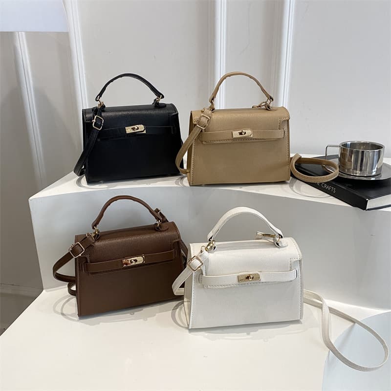2026 New Trendy Vintage Aesthetic Large Capacity Casual Fashion Shoulder Crossbody Handbag Small Square Bag