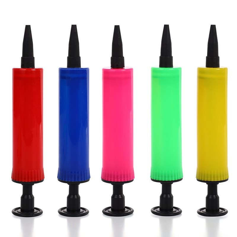 Qitong Wholesale Mini Hand Push Pump Balloon Pump Portable Small Pump Mini Inflator