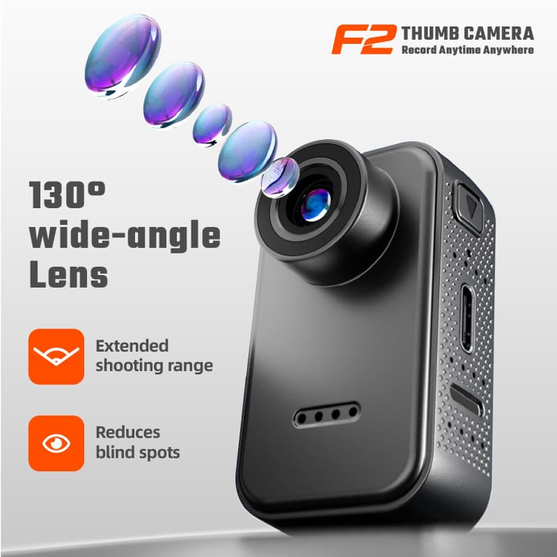 New Cross-Border Portable Thumb Camera Pet Action Camera Outdoor Hiking Diving Cycling Thumb Camcorder