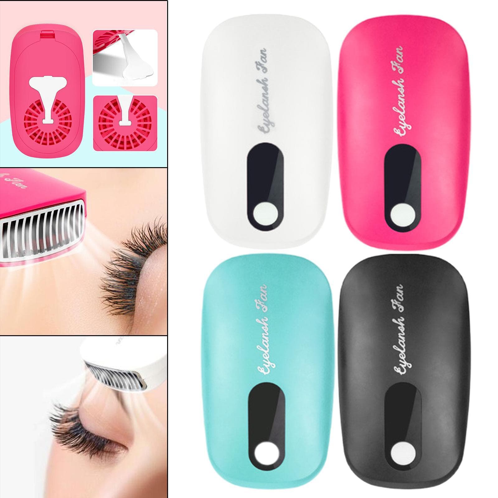 Cross-border grafting eyelash hair dryer mini electric blow dryer small fan usb blow dryer eyelash beauty auxiliary tool