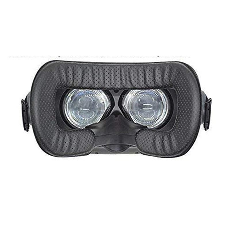 Foam Replacement Face Pad Eye Mask PU Leather Eye Cover Black Simple Style Customizable Logo 3D Eye Mask Cover