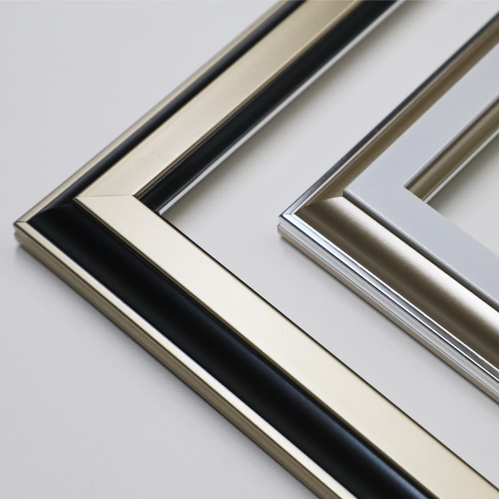 Luxury metallic textured picture frame, oil painting frame, outer frame trim, decorative material, entryway picture and mirror frame, factory direct sales.