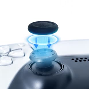Replacement Thumbstick Caps for PS4 PS5 Game Controller, Easy Installation Without Disassembly