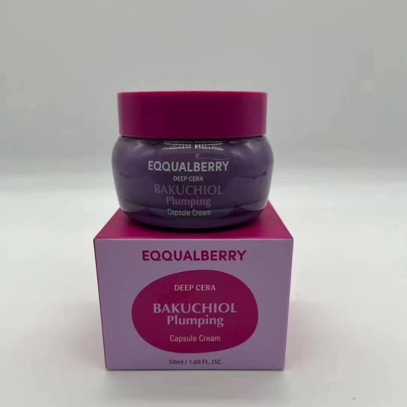 Cross-border Bestseller EQQUALBERRY Bakuchiol Cream Improves Pores Boosts Collagen Skin 50ml