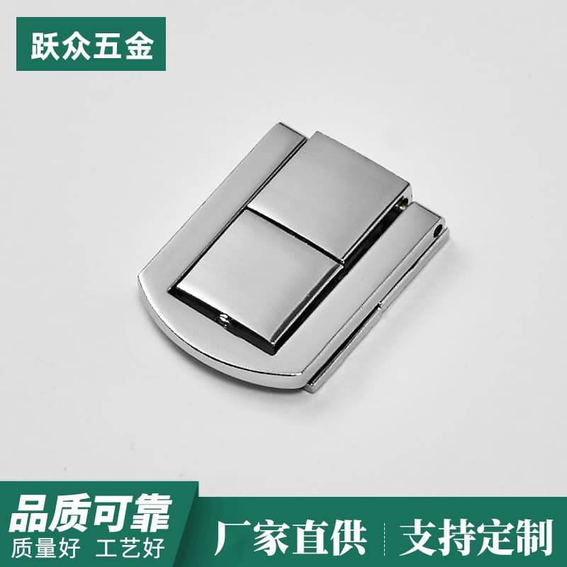 Wooden box lock, wooden box hardware, wooden box accessories, gift box accessories, gift box lock, medium lock, Japanese buckle, Foshan lock buckle