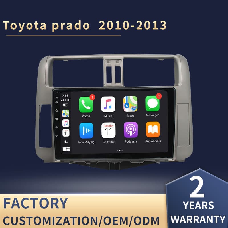 Suitable for Prado 360 Panoramic Car All-in-One Overbearing Android Large Screen Navigator Central Control Display