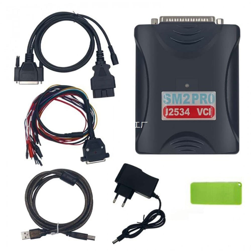 SM2 PRO J2534 VCI PCM ECU Program Dongle 67 IN 1 Car Diagnostic System