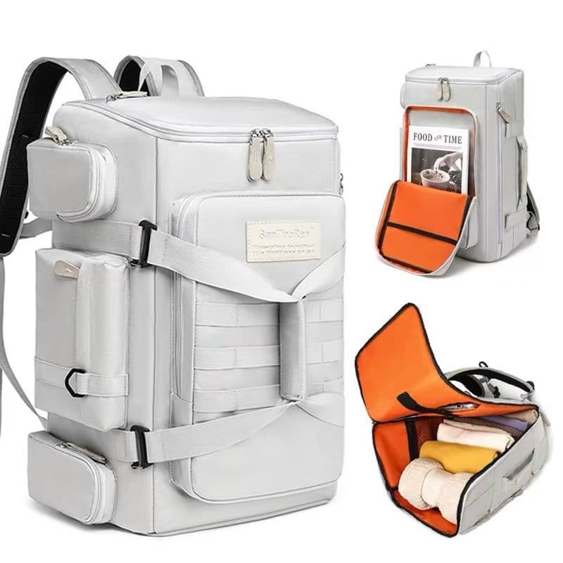 Lightweight Large Capacity Trendy Multi-functional Waterproof Laptop Backpack for Outdoor Hiking Commuting Travel Mountaineering