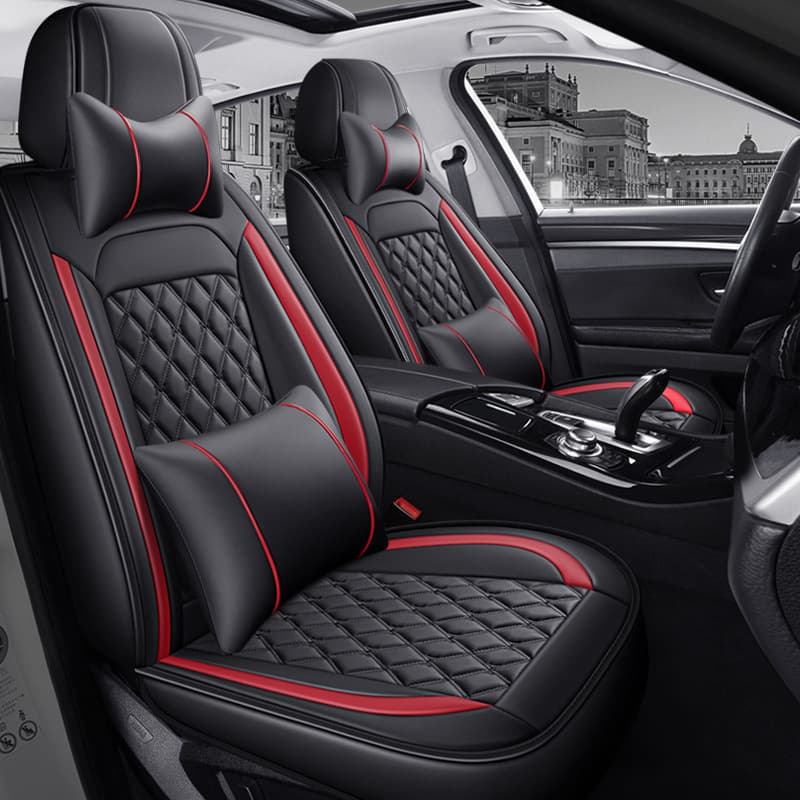 2024 New Amazon Full-Wrap Full Leather All-Season Car Seat Cushion, Single Seat, Bestselling Foreign Trade Wholesale