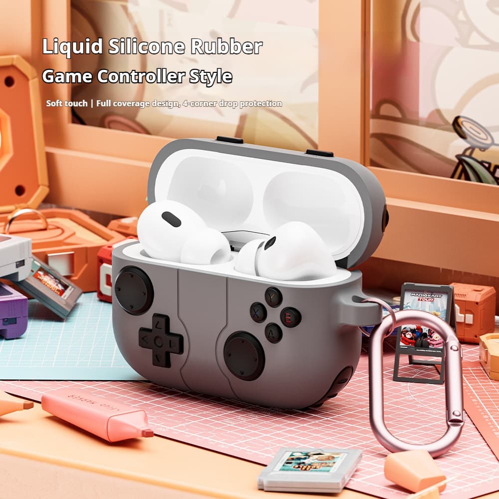Silicone Cartoon Bluetooth Earbuds Case Compatible with Samsung Galaxy Buds3 and AirPods 4 Universal
