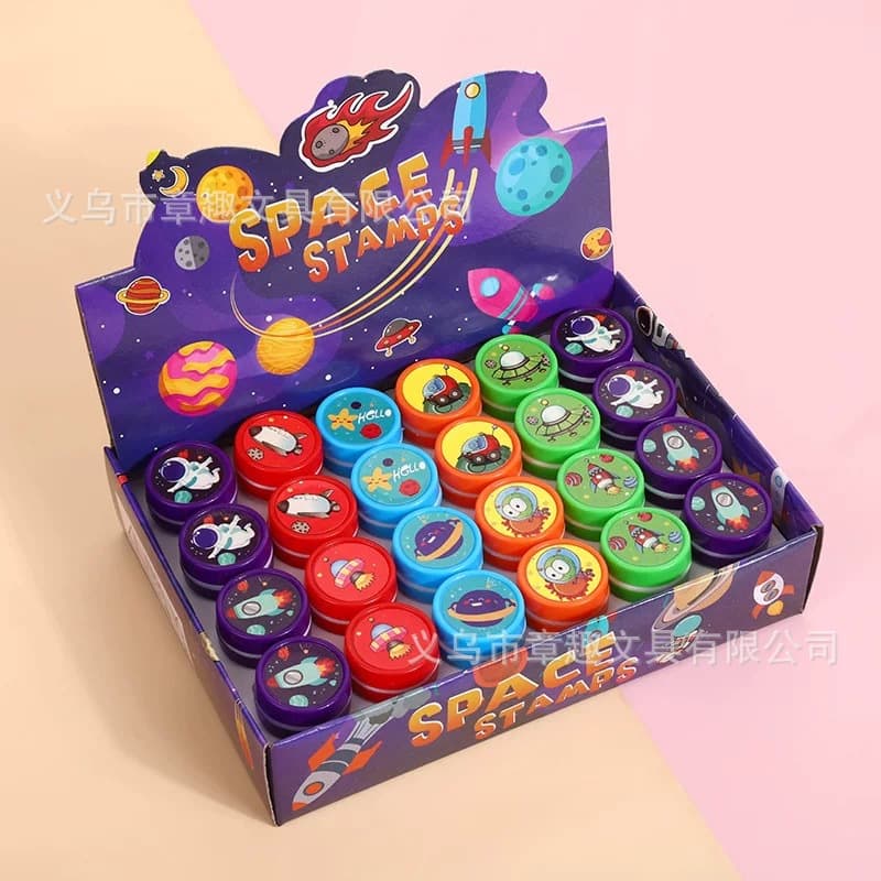 Space series children's learning seals children's seals kindergarten teachers learning small seals