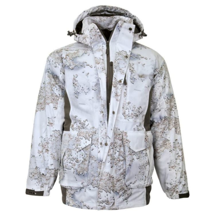 Factory Customized Men's Snow Camouflage Hunting Wear White Hunting Jacket Hunting Jacket