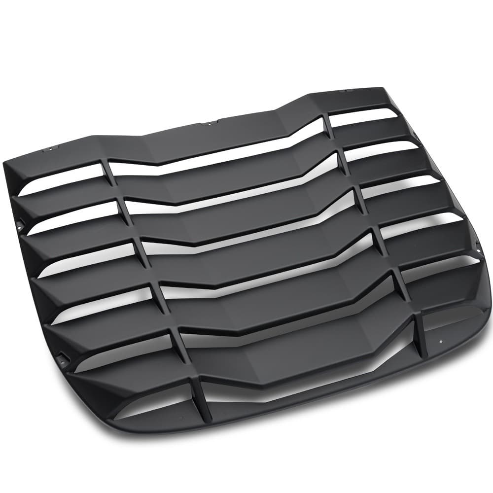 Car Rear Side Window Louvers Compatible with 09-17 Nissan 370Z