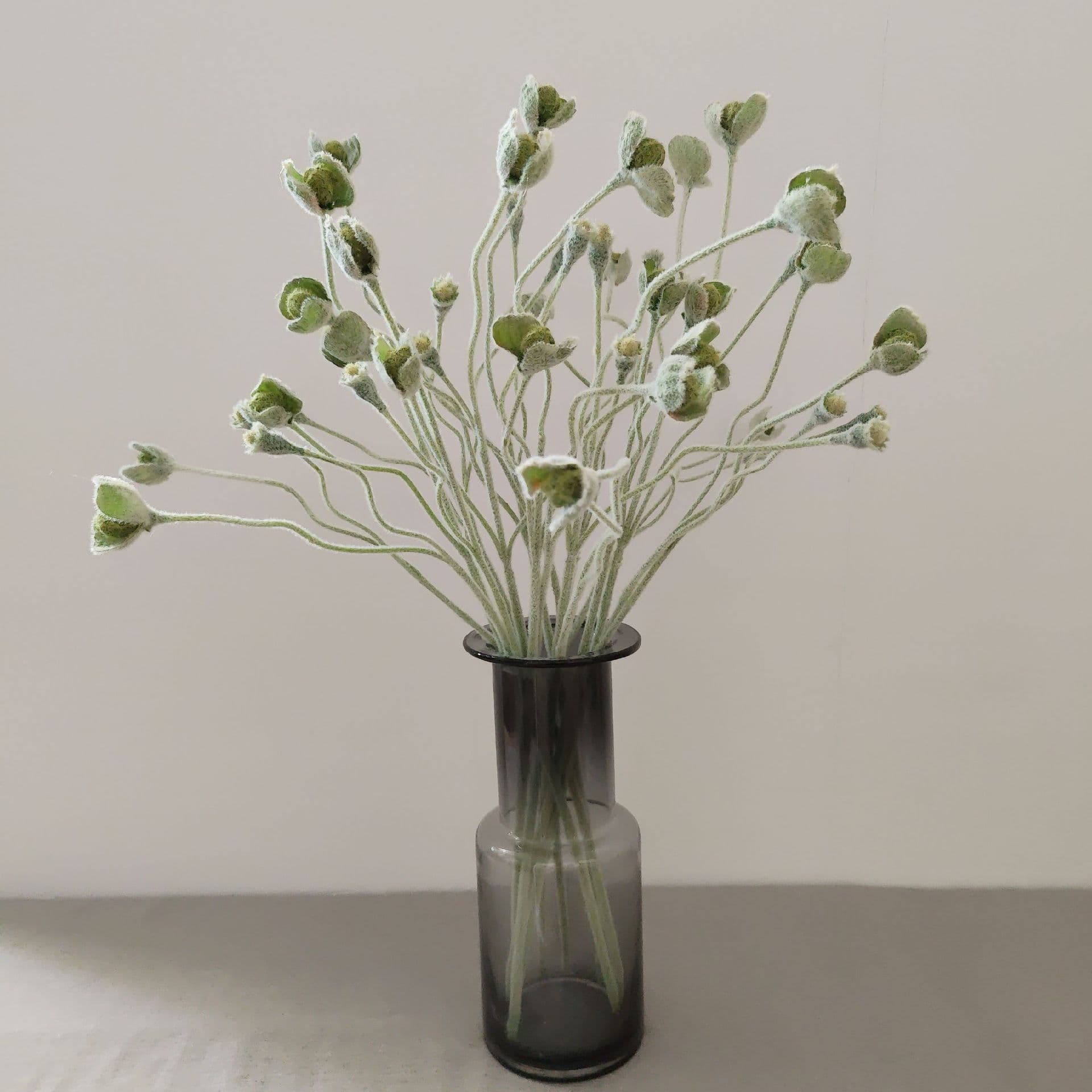 High quality transplanted poppy flower bud poppy flower artificial flower wholesale silk flower Amazon AliExpress