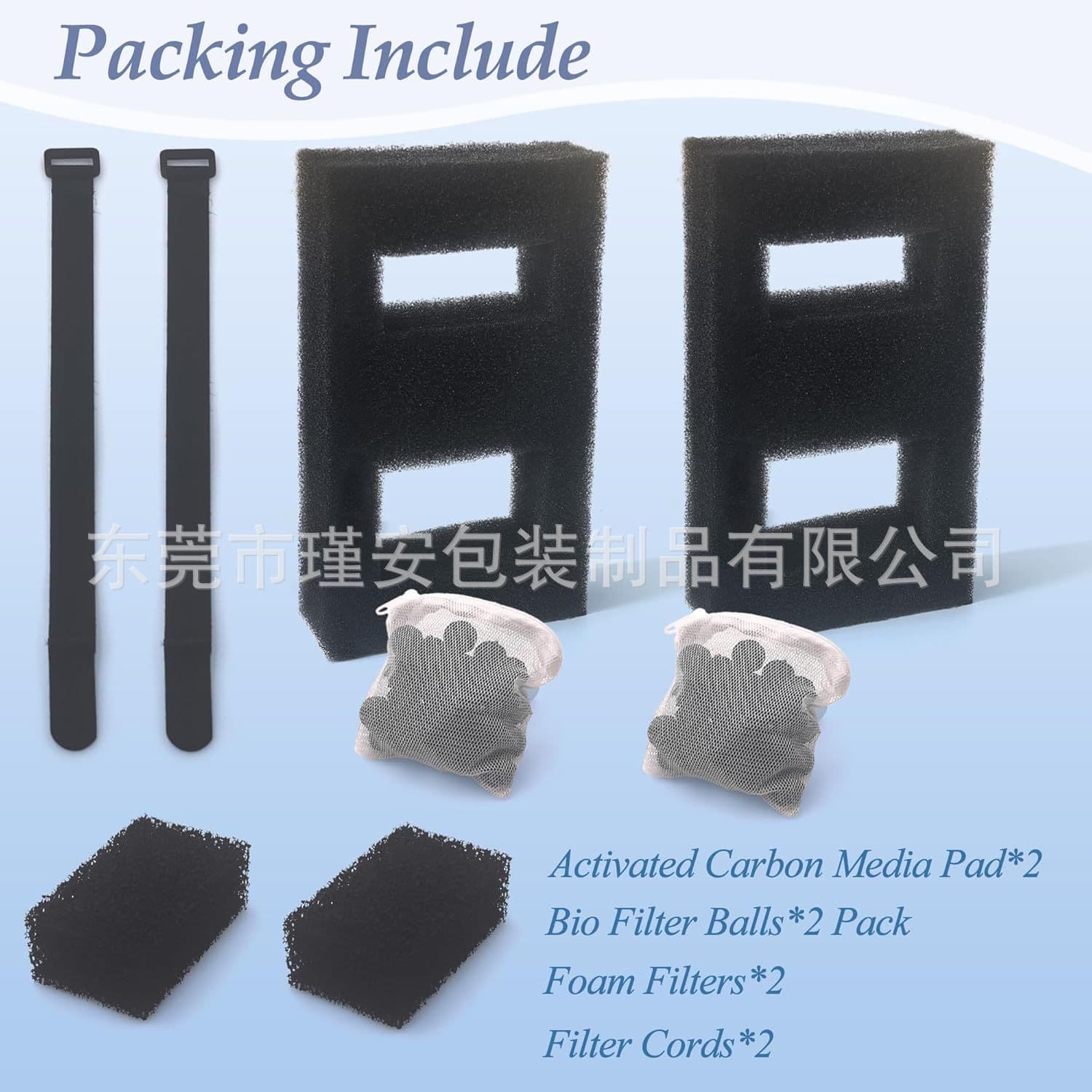Replacement Filter Pad for Fluval SPEC Flex Aquarium A1376 Aquarium Filter Foam Sponge Pad
