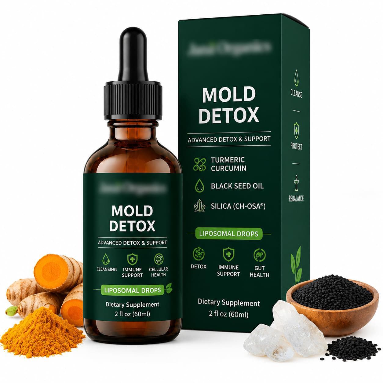 Cross-Border - Jana Organics Mold Detox Cleaner