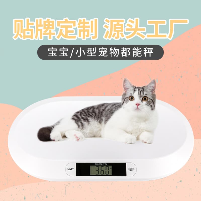 High Precision 10g Electronic Scale Baby Scale 20kg Table Scale Pet Scale Mail Package Scale Children Weighing Tool