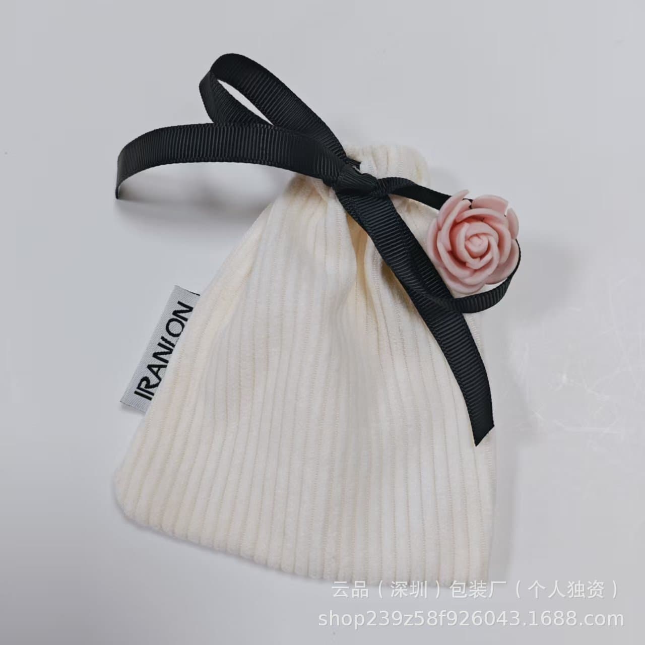 Newly designed custom velvet drawstring bags for jewelry, lipsticks, hair clips, and coin storage, with logo printing options.