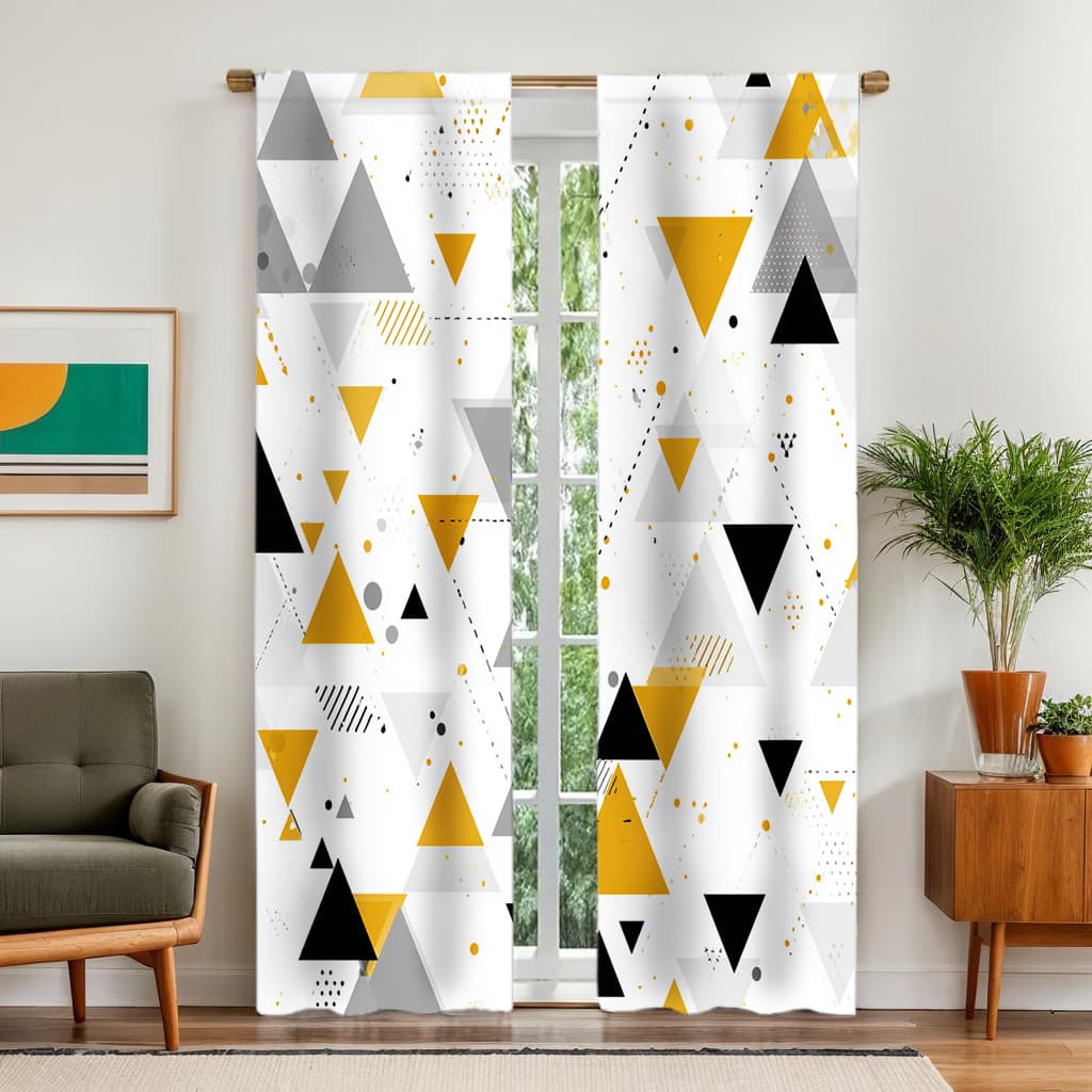 Supports JIT shipping, cross-border exclusive direct from manufacturer, fastest 24 hours, digitally printed curtains and window sheers.