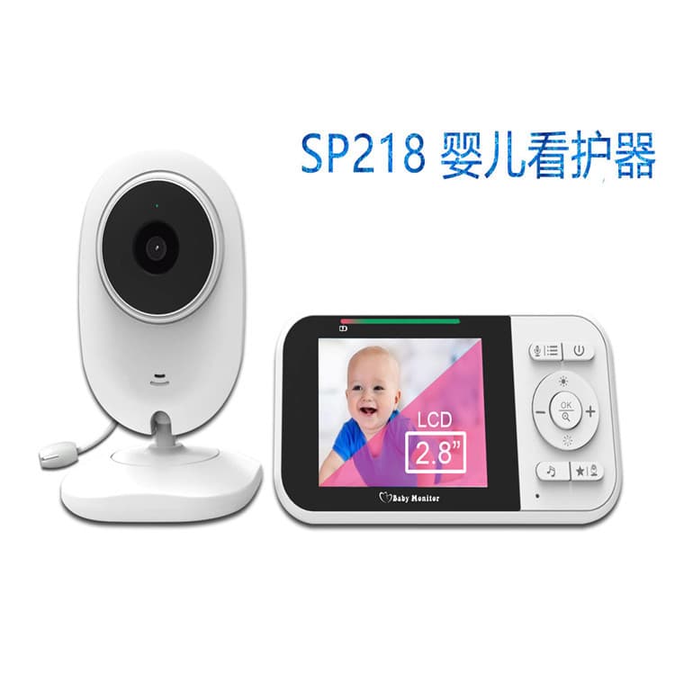 Factory Direct Sales 2.8inch Baby Monitor Surveillance Device Cross-Border Night Vision Wireless