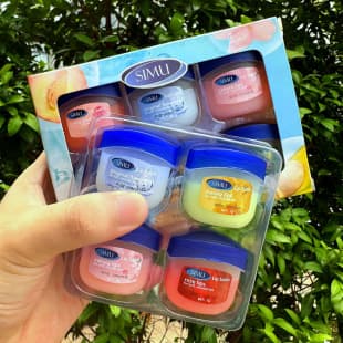Authentic Simu Vaseline Lip Balm Women Moisturizing Nourishing Lip Oil Lip Essence Lip Mask Hydrating Lip Care Student Favorite