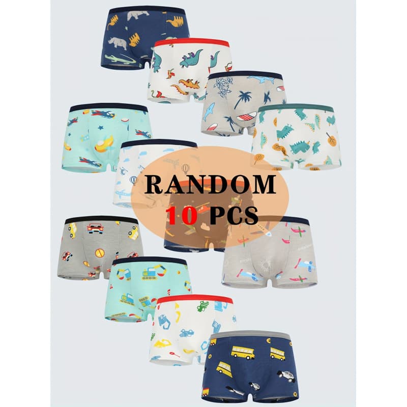 R 77424 Boys' Cartoon Boxer Set Boys' Cartoon Boxer Set New European and American Style