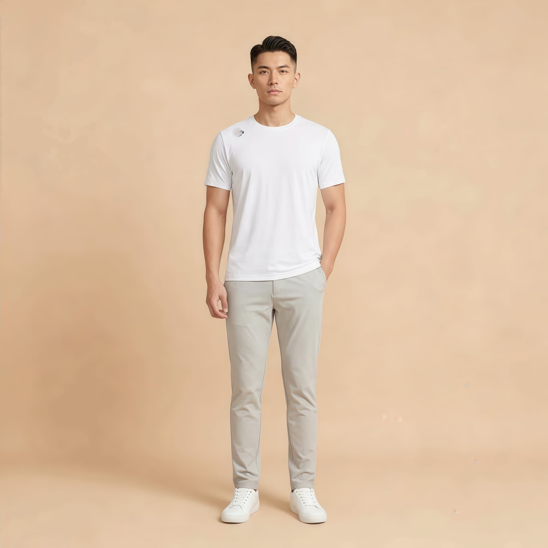 In Stock】Dijia 26 Summer New Men's Quick-Dry Short-Sleeve T-Shirt Couple Style