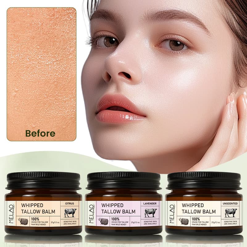 Cross-border 37g Honey Tallow Whipped Cream Wholesale Amazon Hot Selling Butter Moisturizing Cream Hydrating Tallow Balm In Stock