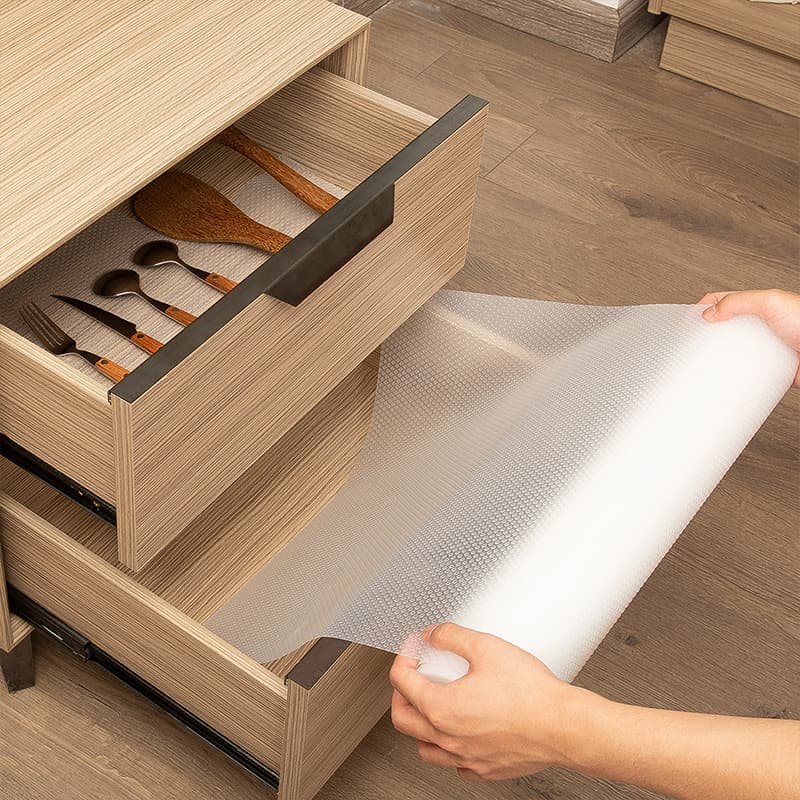 Drawer pad, wardrobe pad, transparent insulation pad, cabinet pad, moisture-proof pad, shoe cabinet anti-dirty pad, waterproof anti-slip pad manufacturer