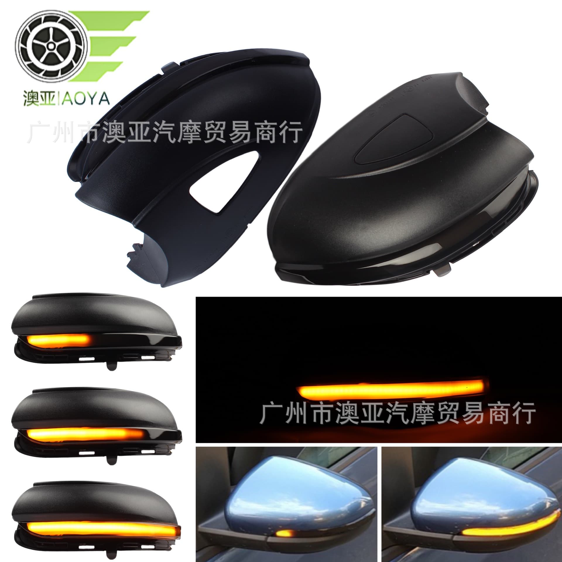 LED Tailgate Light Bar for Volkswagen Golf 6 Mk6 GTI R20 Touran Water Flowing Turn Signal Lamp Automobile Accessories