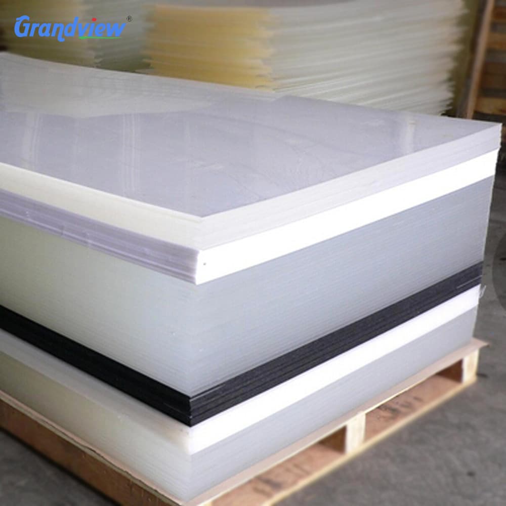 Transparent Acrylic Sheet PS Board Plexiglass Sheet Colored White Laser Engraving Processing Acrylic