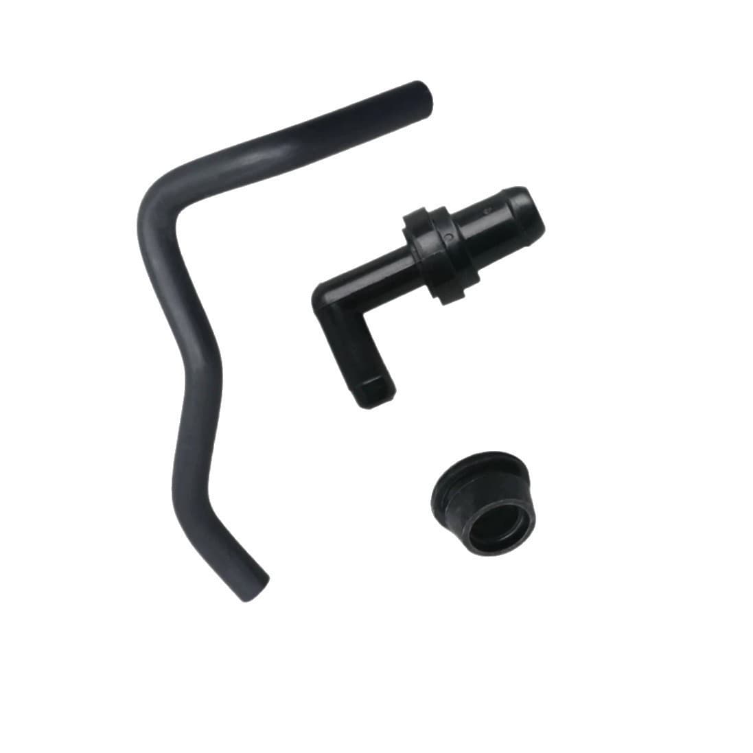 For Toyota Tacoma Crankcase Ventilation Tube PCV Breather Hose + PCV Valve + Rubber Plug
