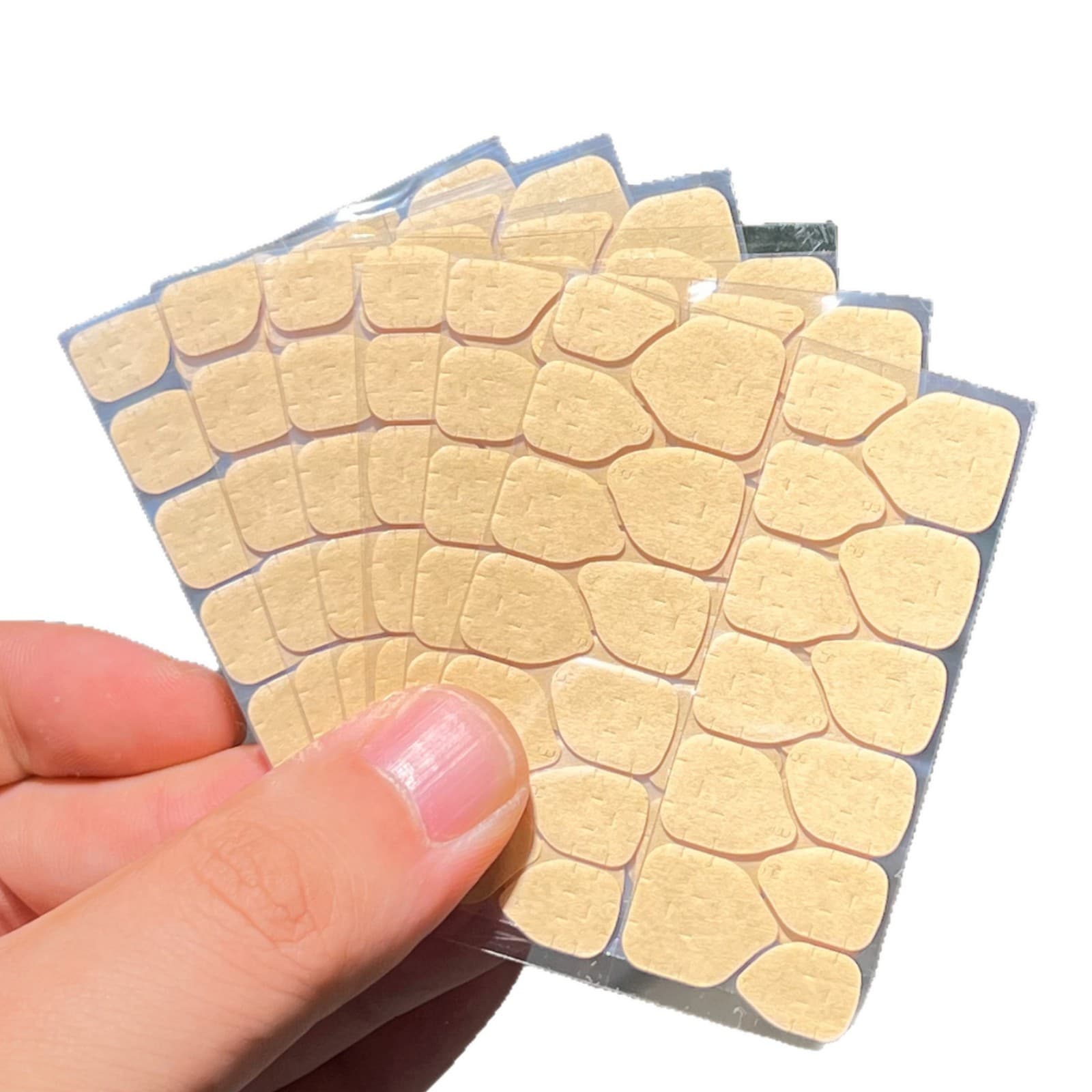 Wearable Nail Material Kit Tool Set Nail Jelly Glue Stickers Alcohol Wipes Orange Wood Stick Small File Nail Glue
