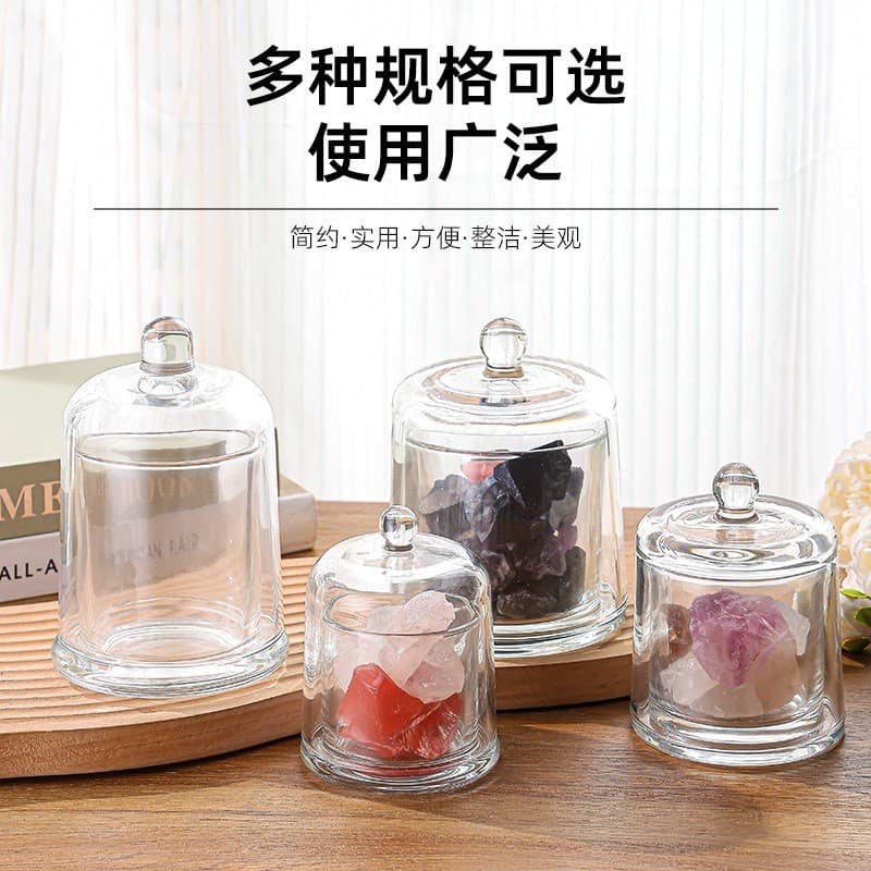 Transparent candle cup empty cup thickened glass aromatherapy candle cup living room transparent candle holder candle glass cup in stock