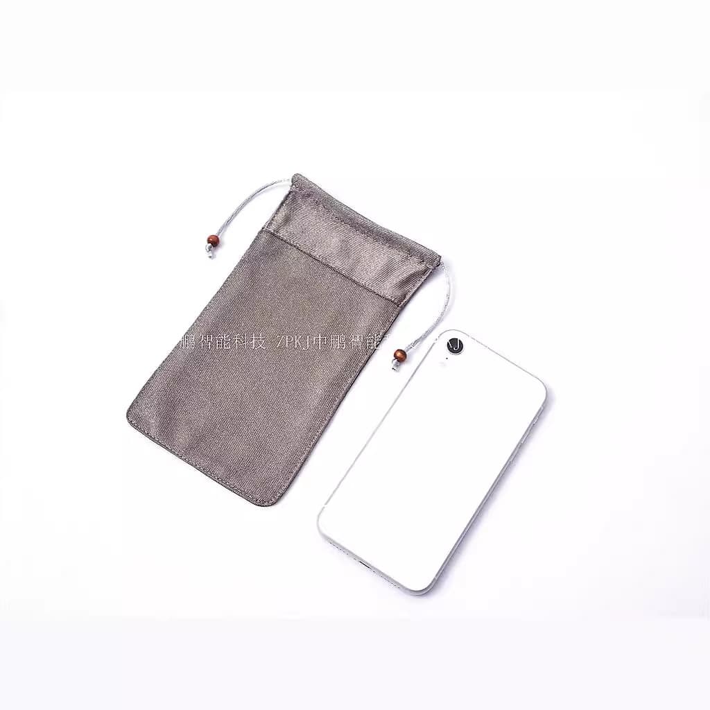 Jianbao Anti-Radiation Silver Fiber Phone Pouch, Universal Signal Shielding Bag for Pregnant Women