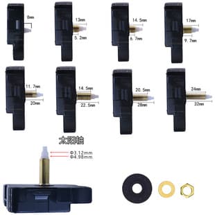 HR1688 Shaft Length 31mm Long Shaft Wall Clock Movement Quartz Clock Movement Clock Parts Movement