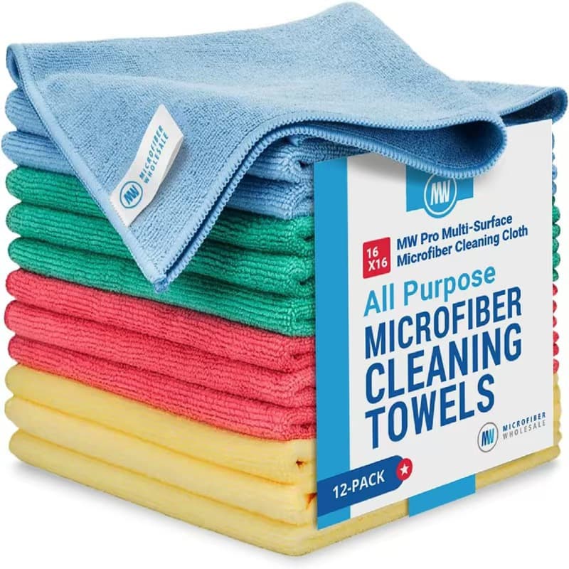 Cross-border Kitchen Cleaning Towel Warp Knitted 40*40 Towel